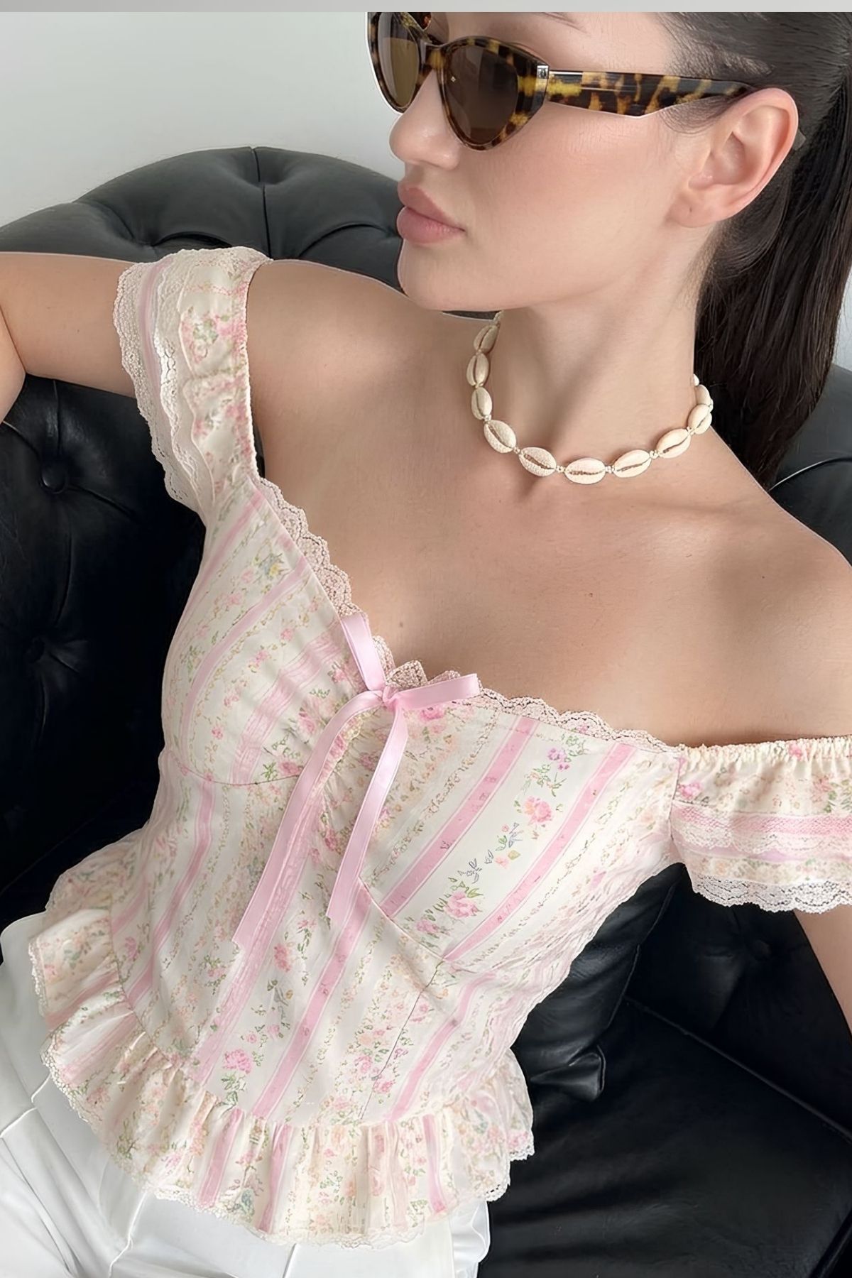 Çiçekli Bluz